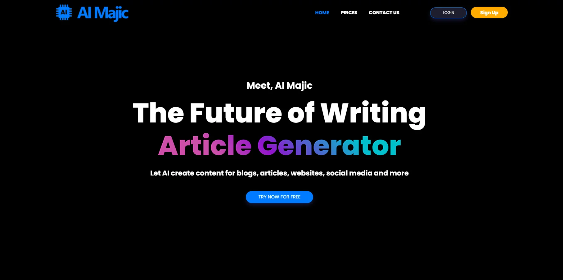  Let AI create content for blogs, articles,