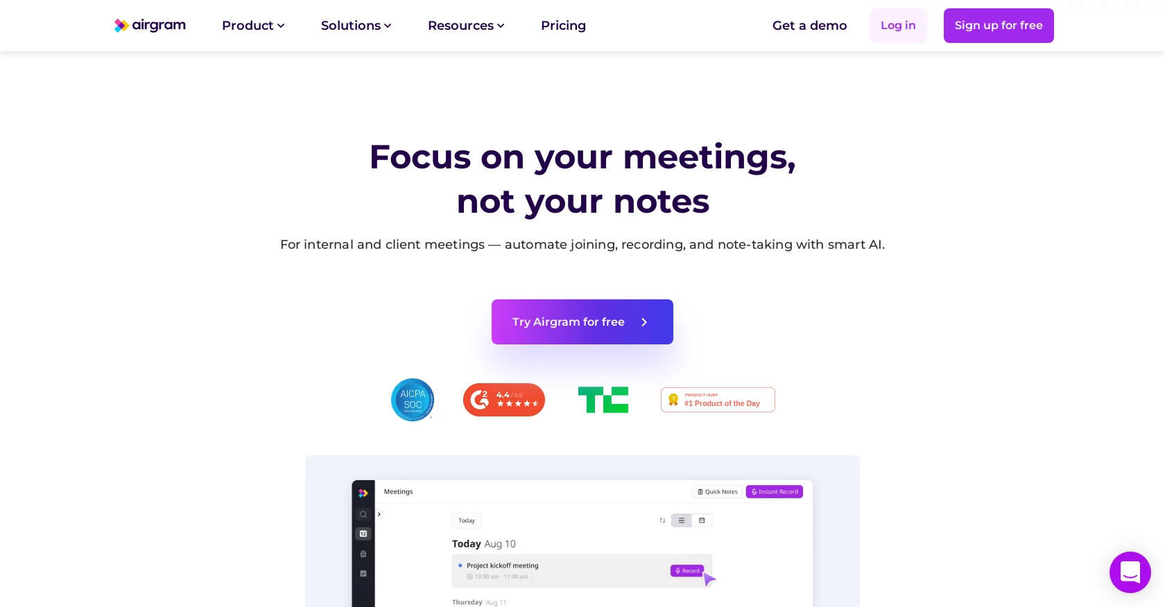  Automate joining, recording, and note-taking with