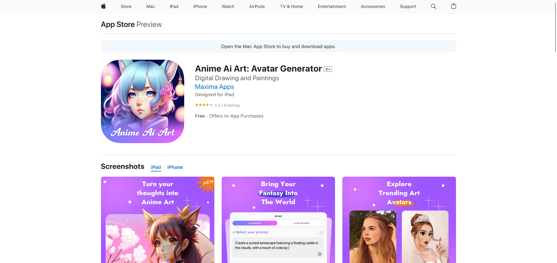  Try out Anime Ai Art: Avatar Generator tool and