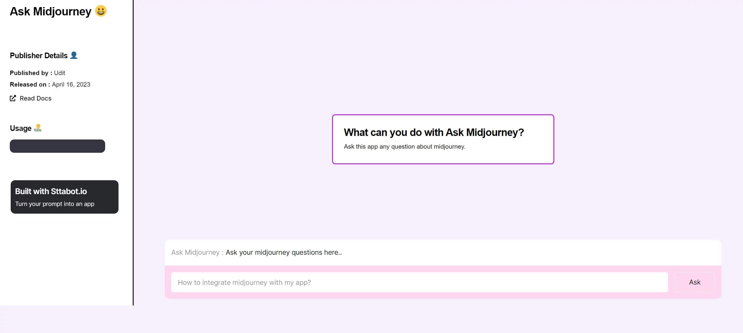  Ask any question related to Midjourney