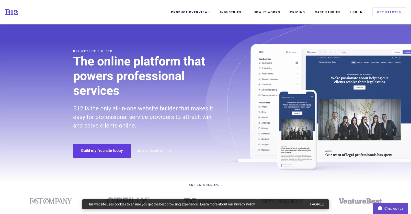  Website builder to create professional websites