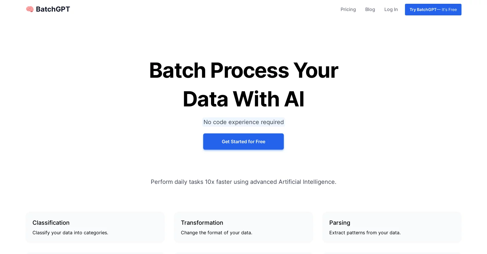  Batch Process Your Data With AI