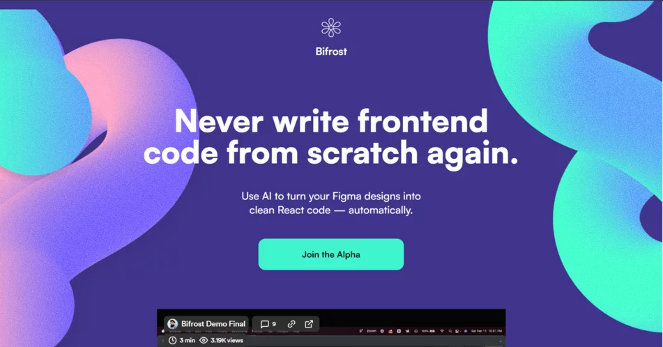  Never write frontend code from scratch again