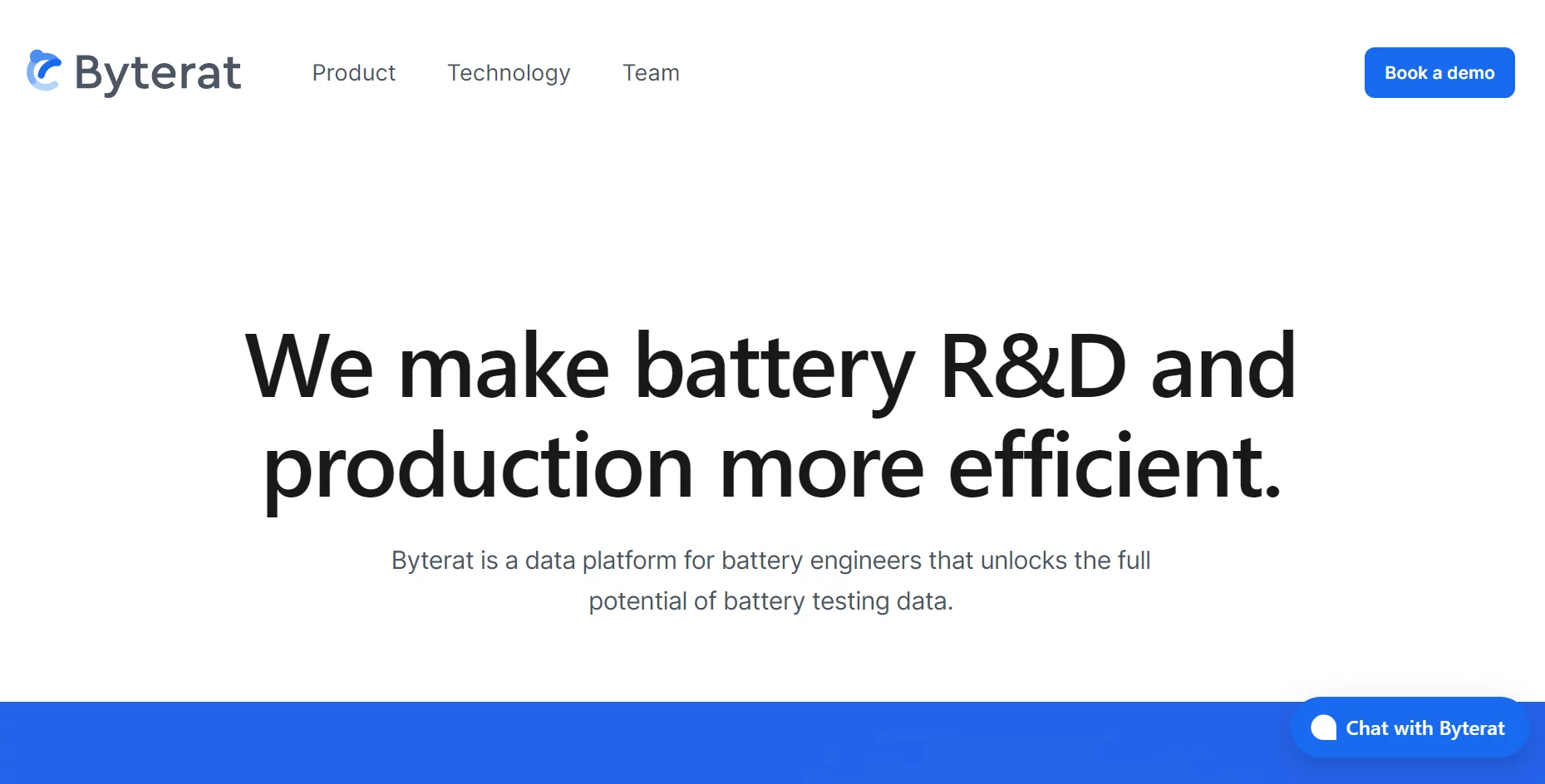  We make battery R&D and production more