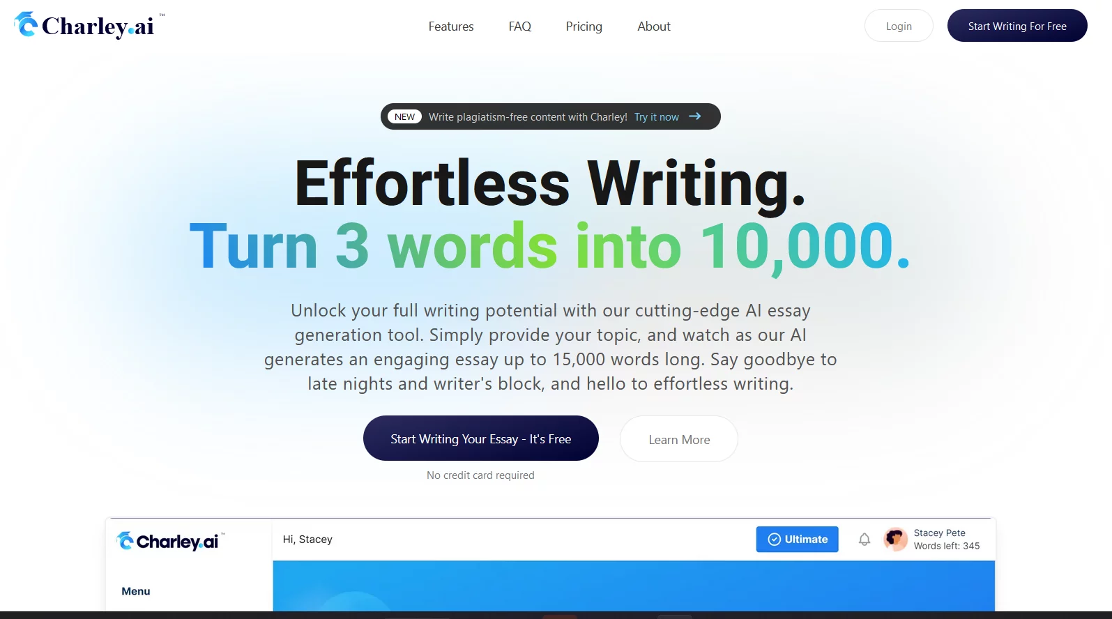  Effortless Writing using the power of AI