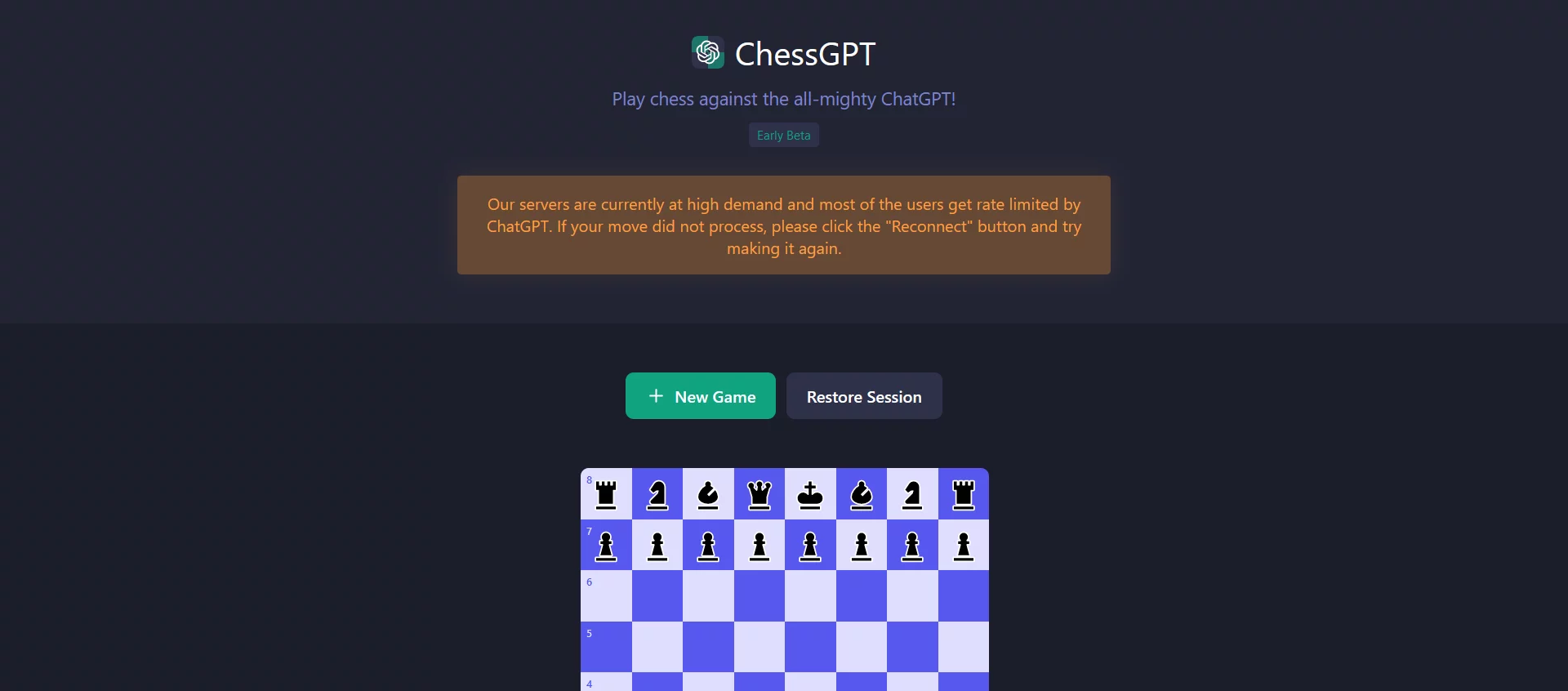  Play chess against the all-mighty ChatGPT!