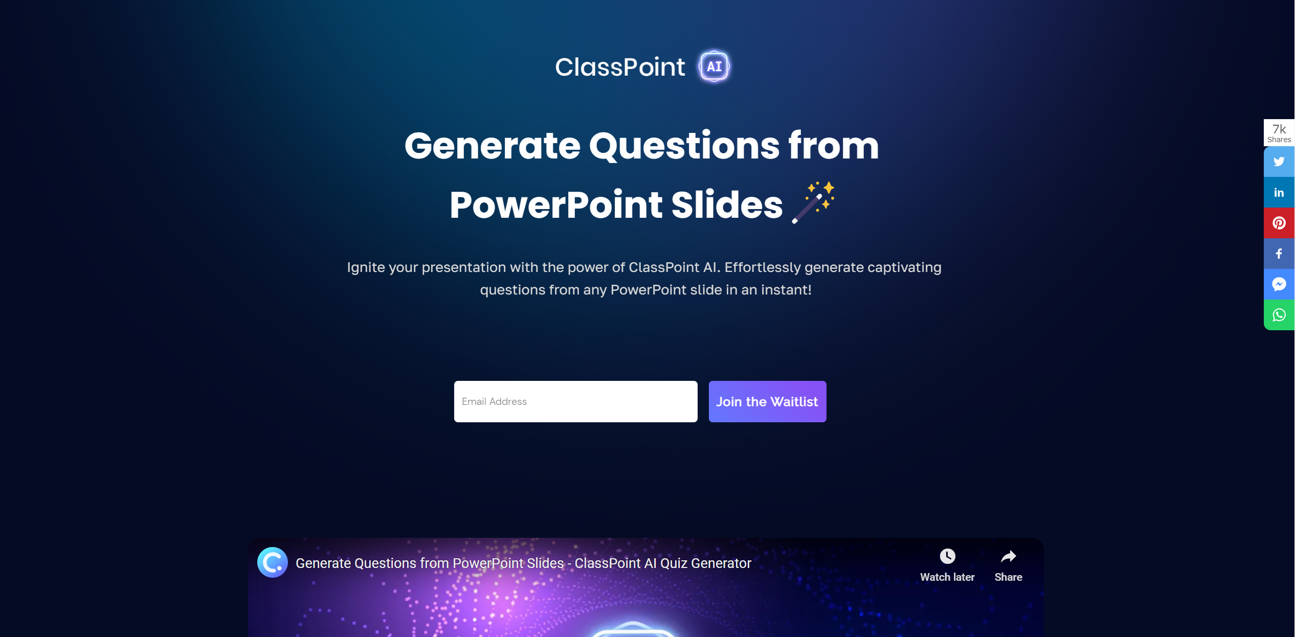  Generate Questions from PowerPoint Slides