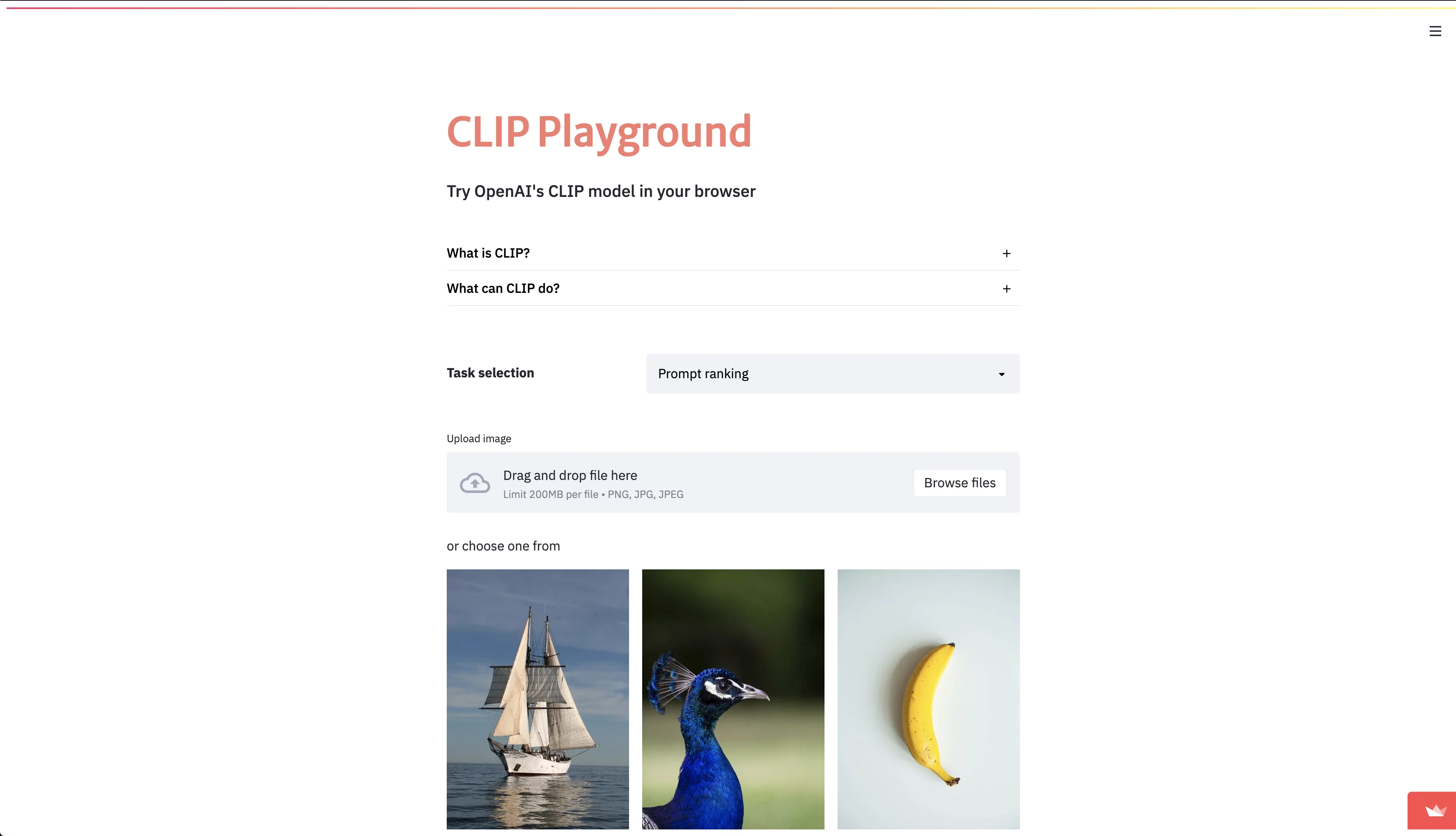  OpenAI's CLIP model in your browser, like GPT-3