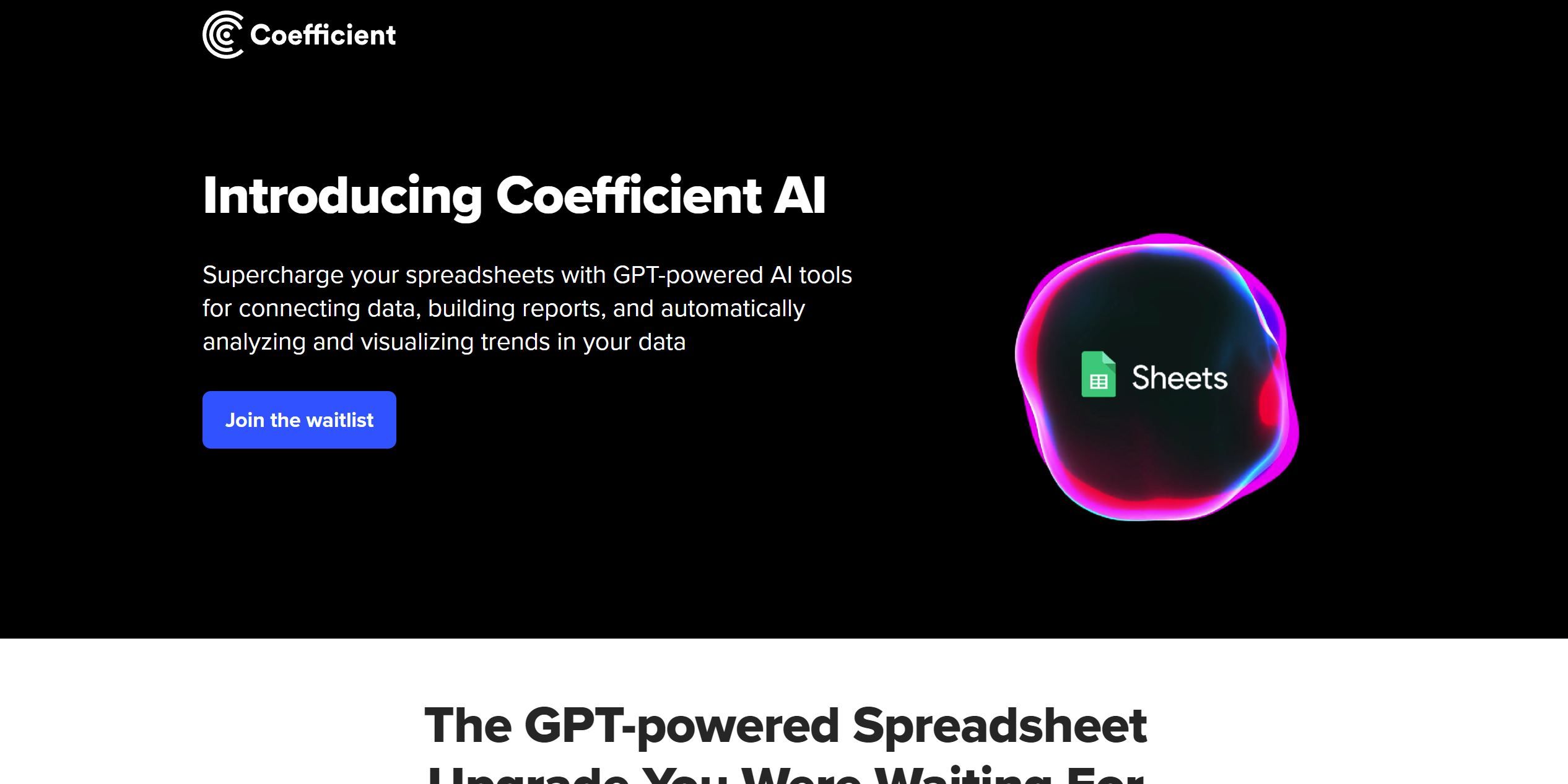  GPT Copilot by Coefficient is a set of AI tools