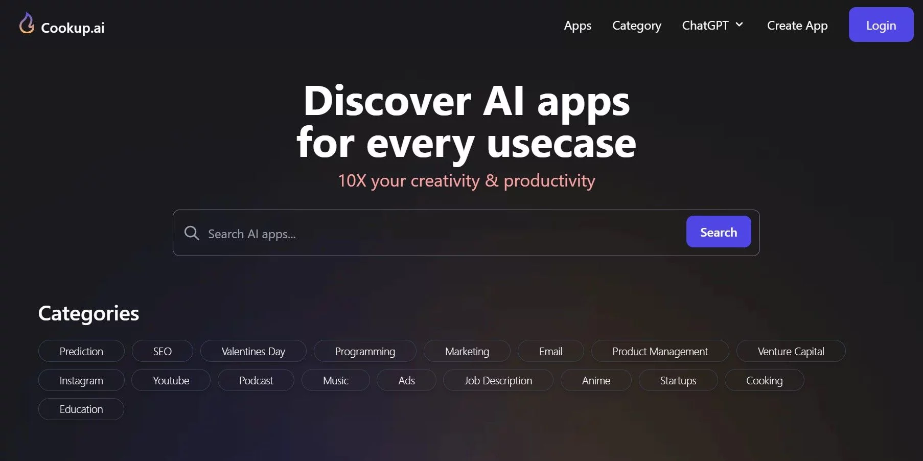  AI apps for every usecase