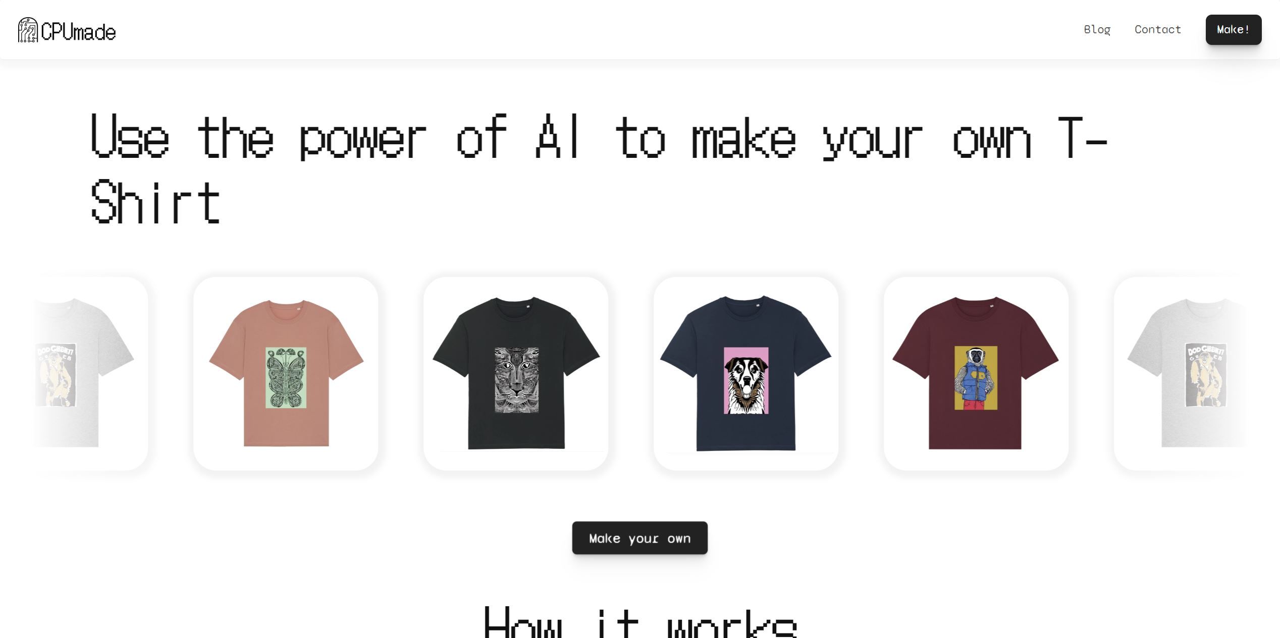  Use the power of AI to make your own T-Shirt