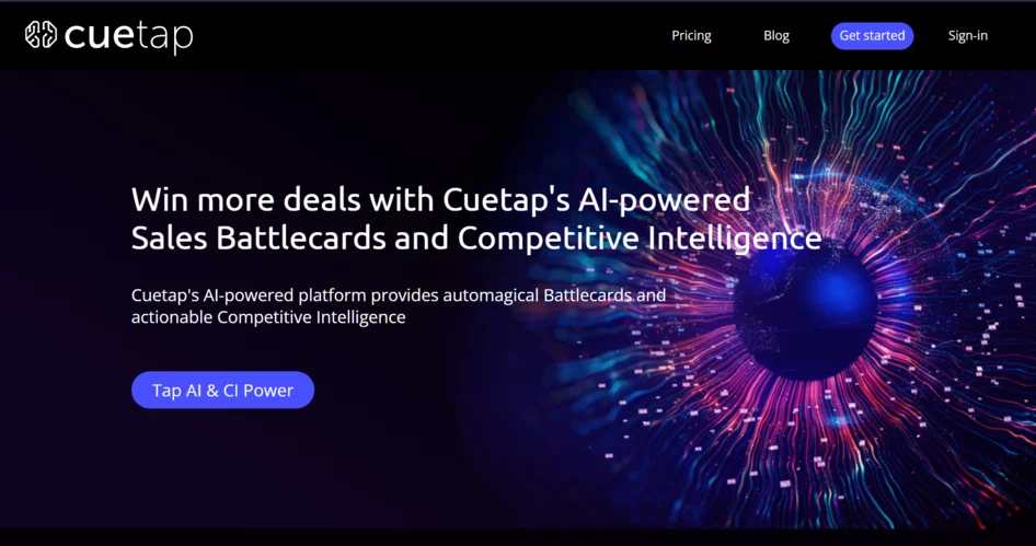  AI & CI powered sales battlecards