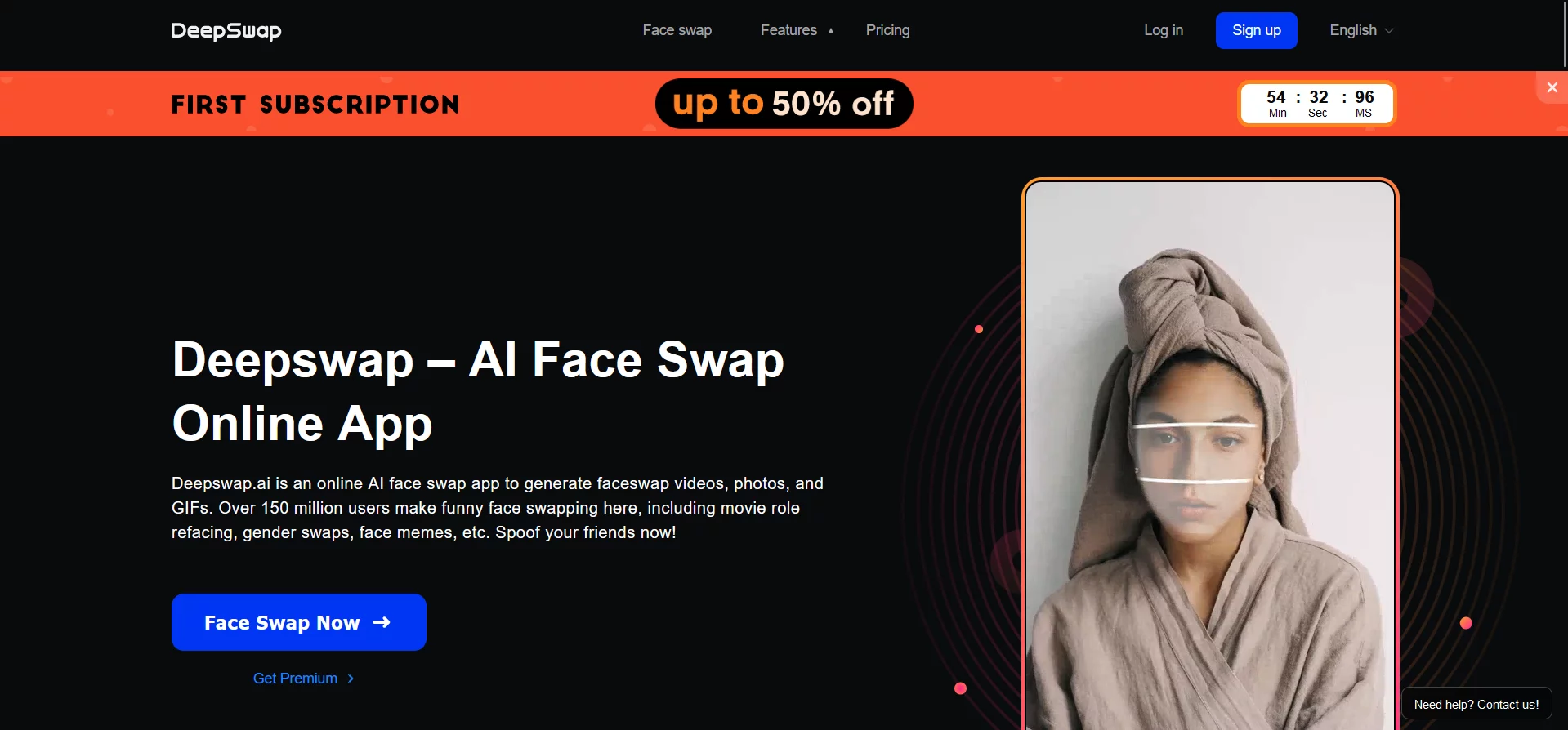  An online AI app to make face swap videos and