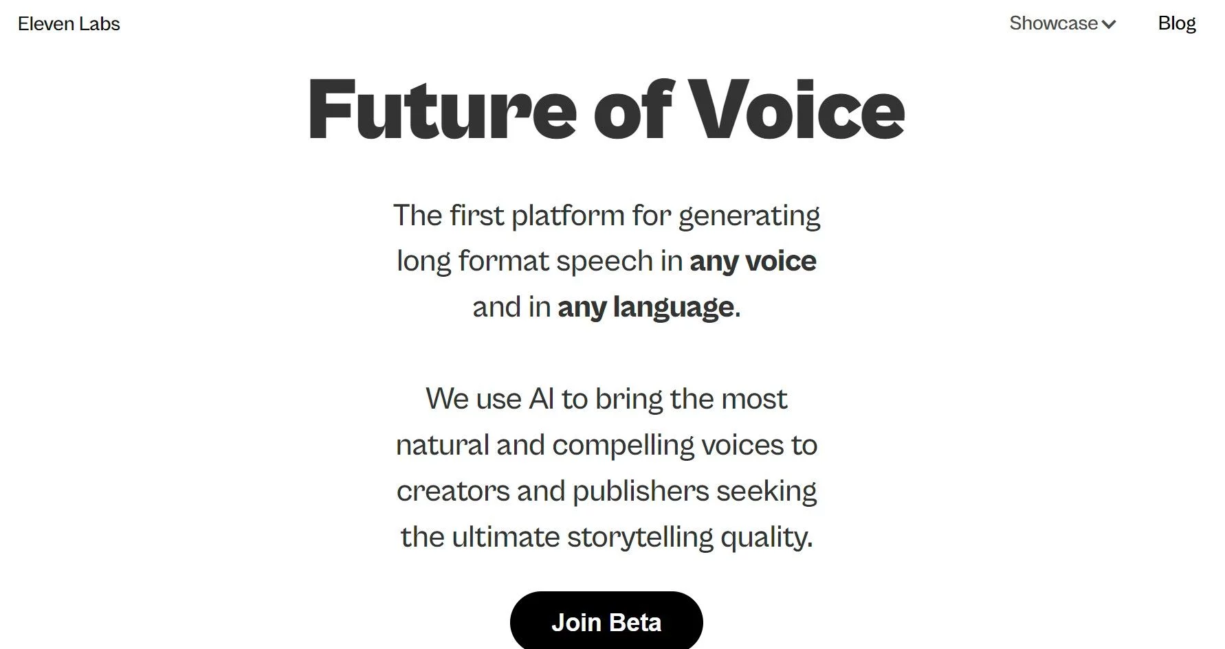  AI-powered platform for creating natural,