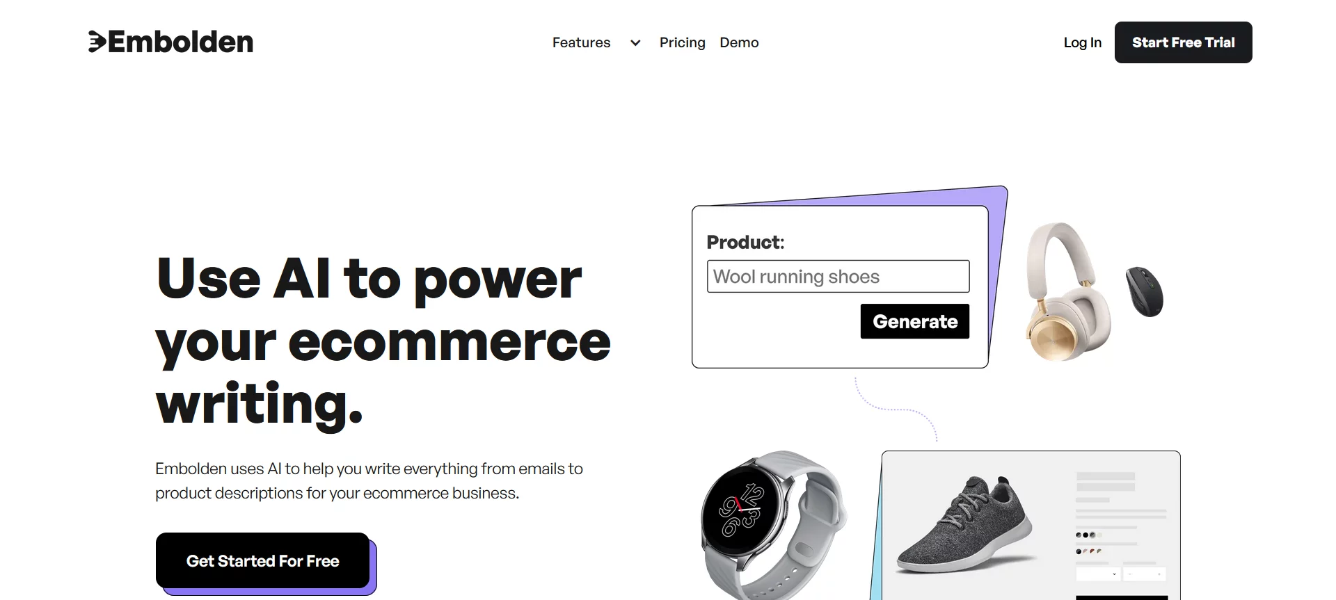  AI powered copywriting tool for eccommerce