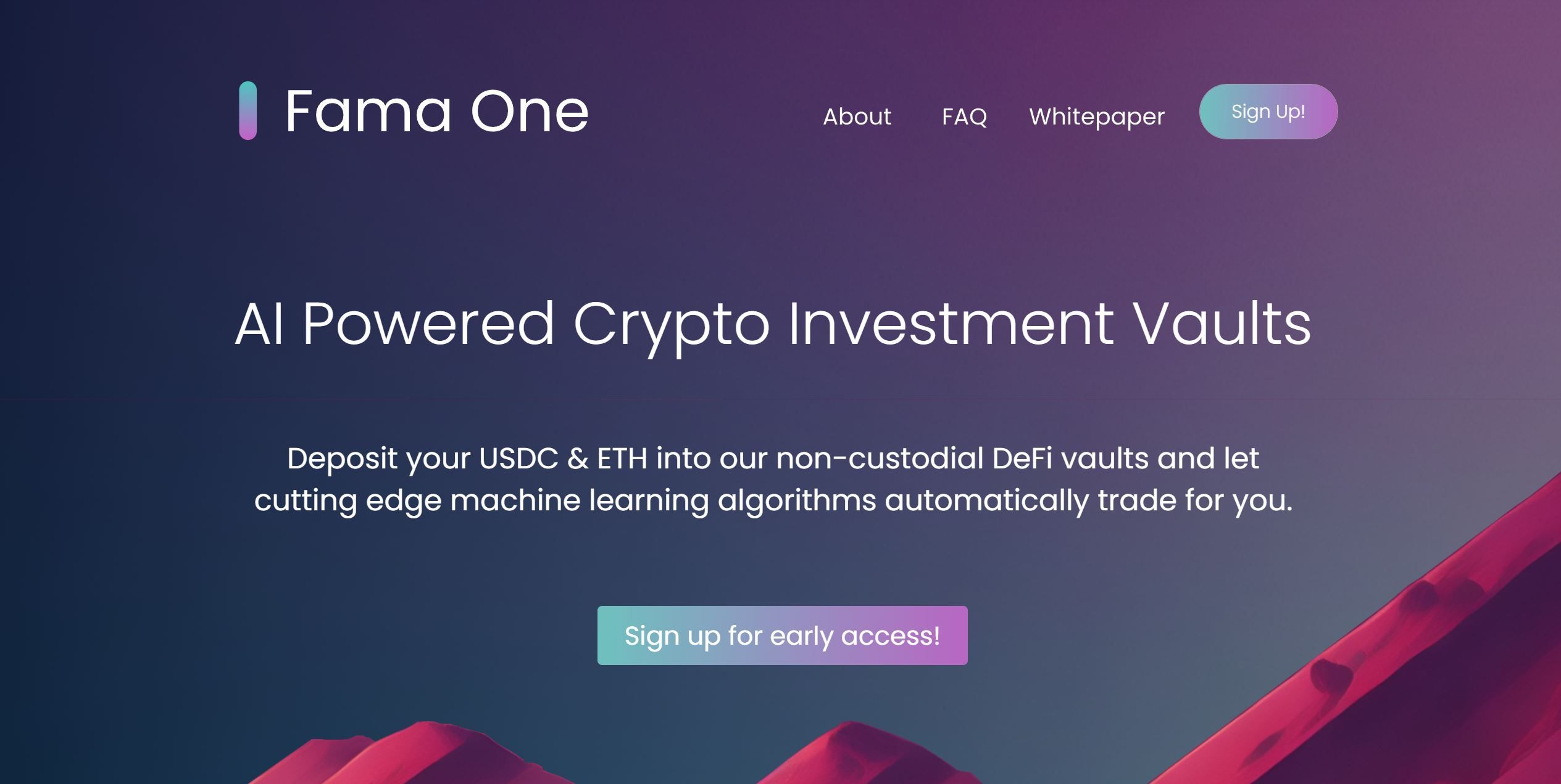  Platform for automated crypto asset trading.