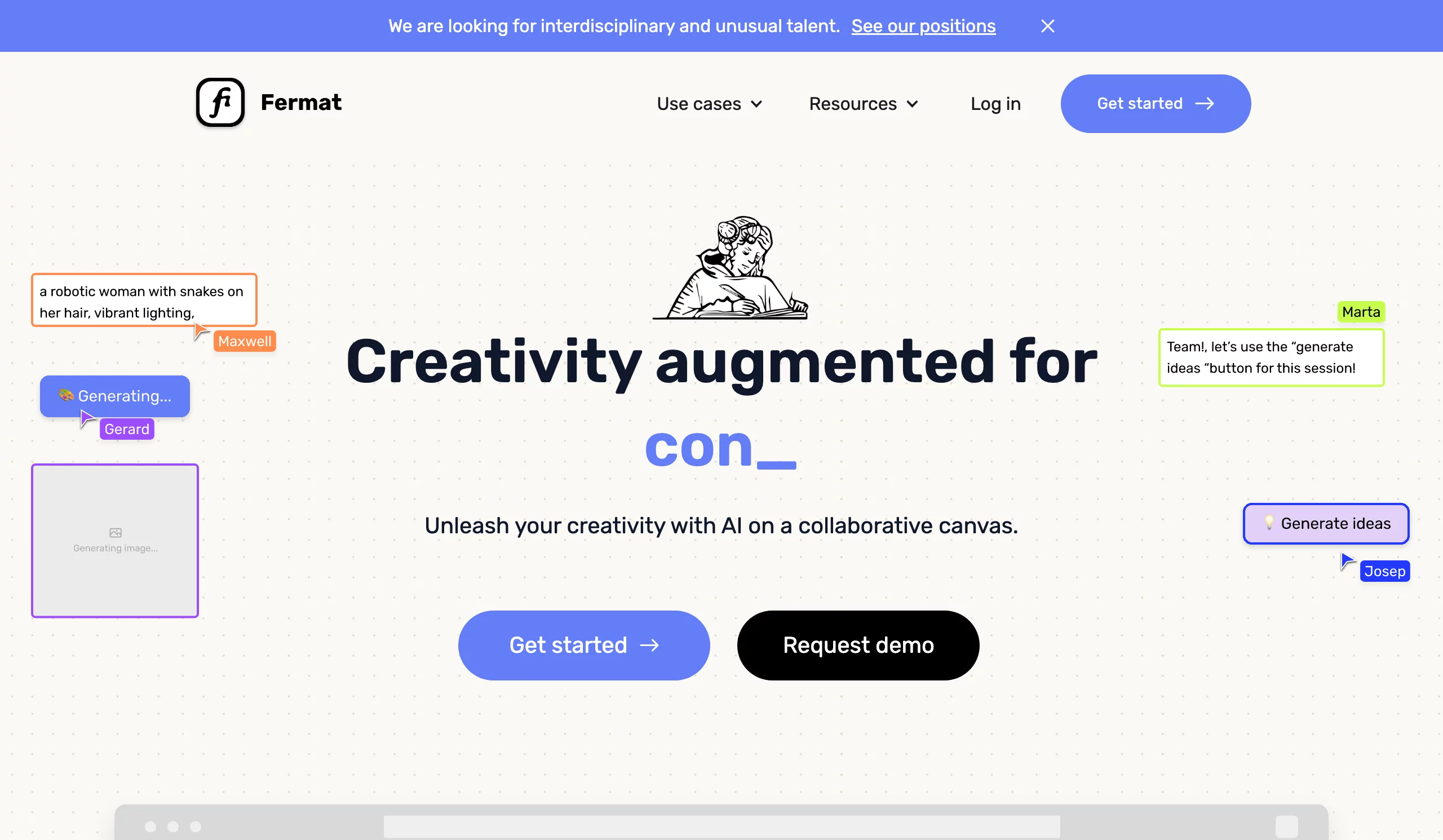  Collaborate with AI to unlock your creativity. 