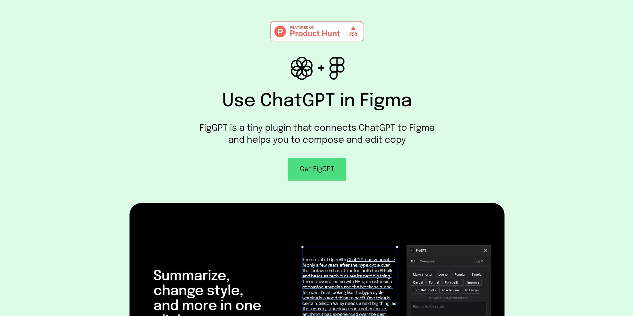  Automated text generation for Figma designers.