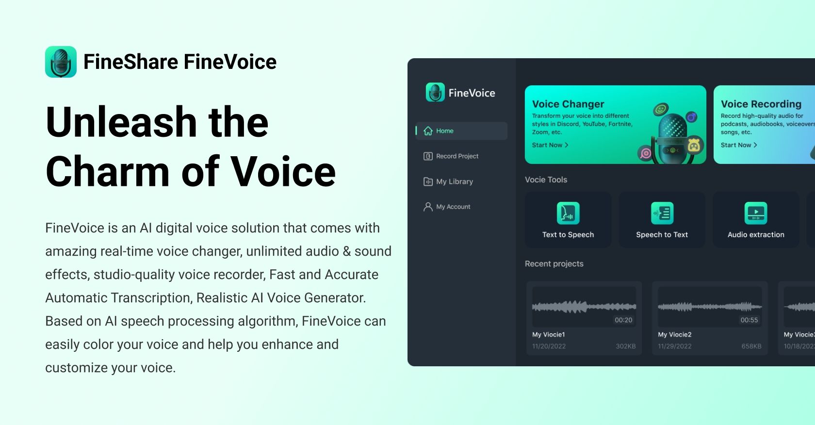  Unleash the charm of your voice with AI