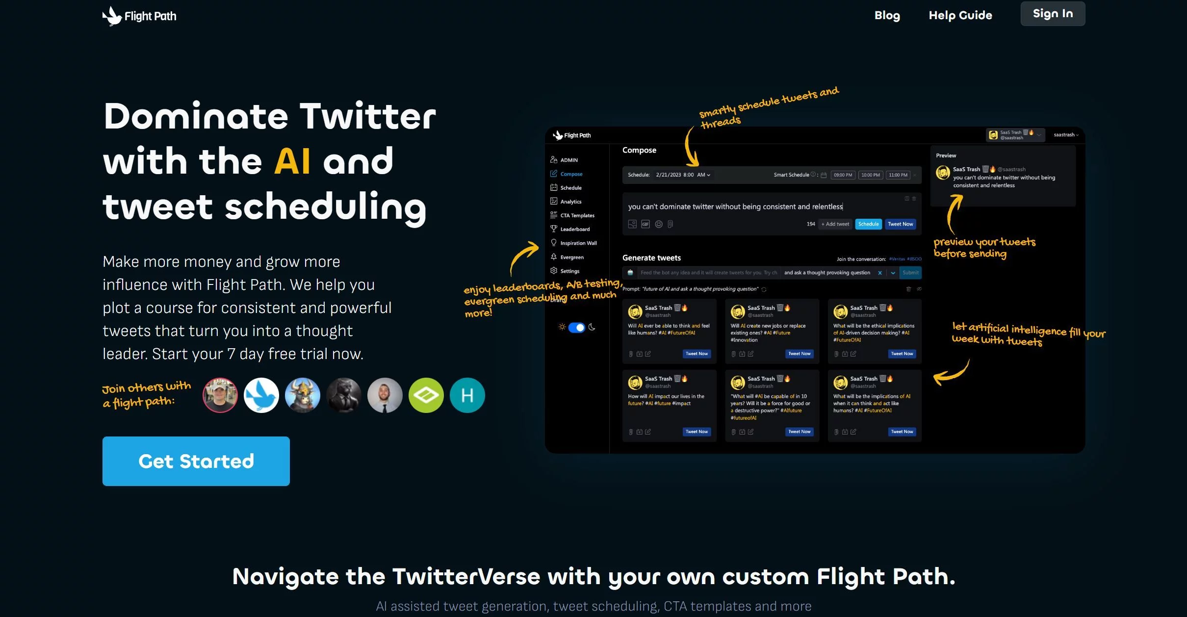  Utilize Flight Path to improve your Twitter