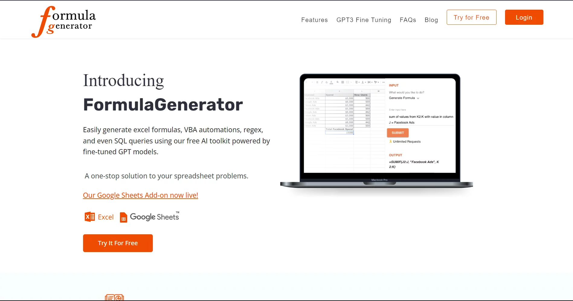  Use AI to generate excel formuals