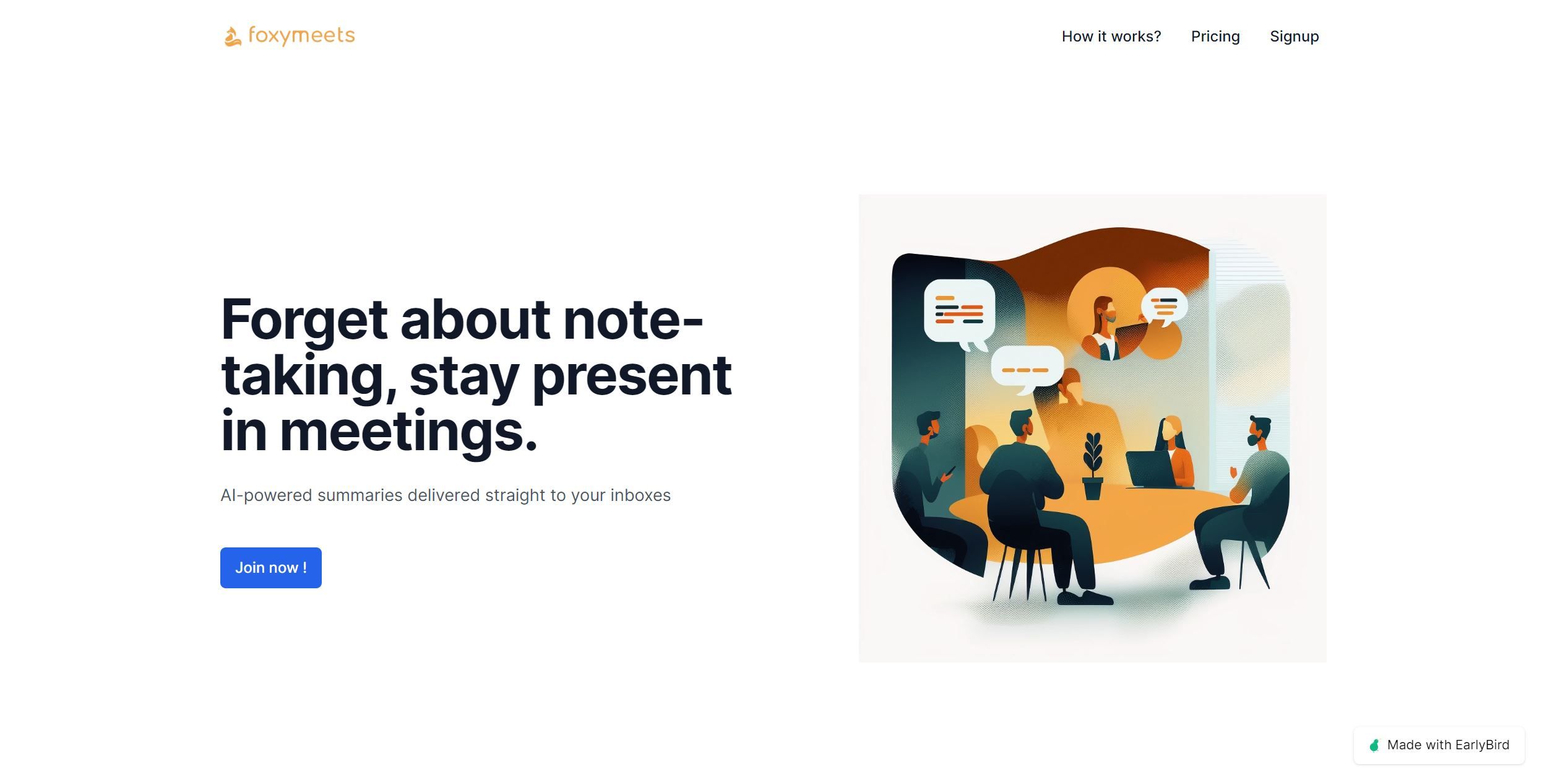  Delivered concise meeting summaries to your