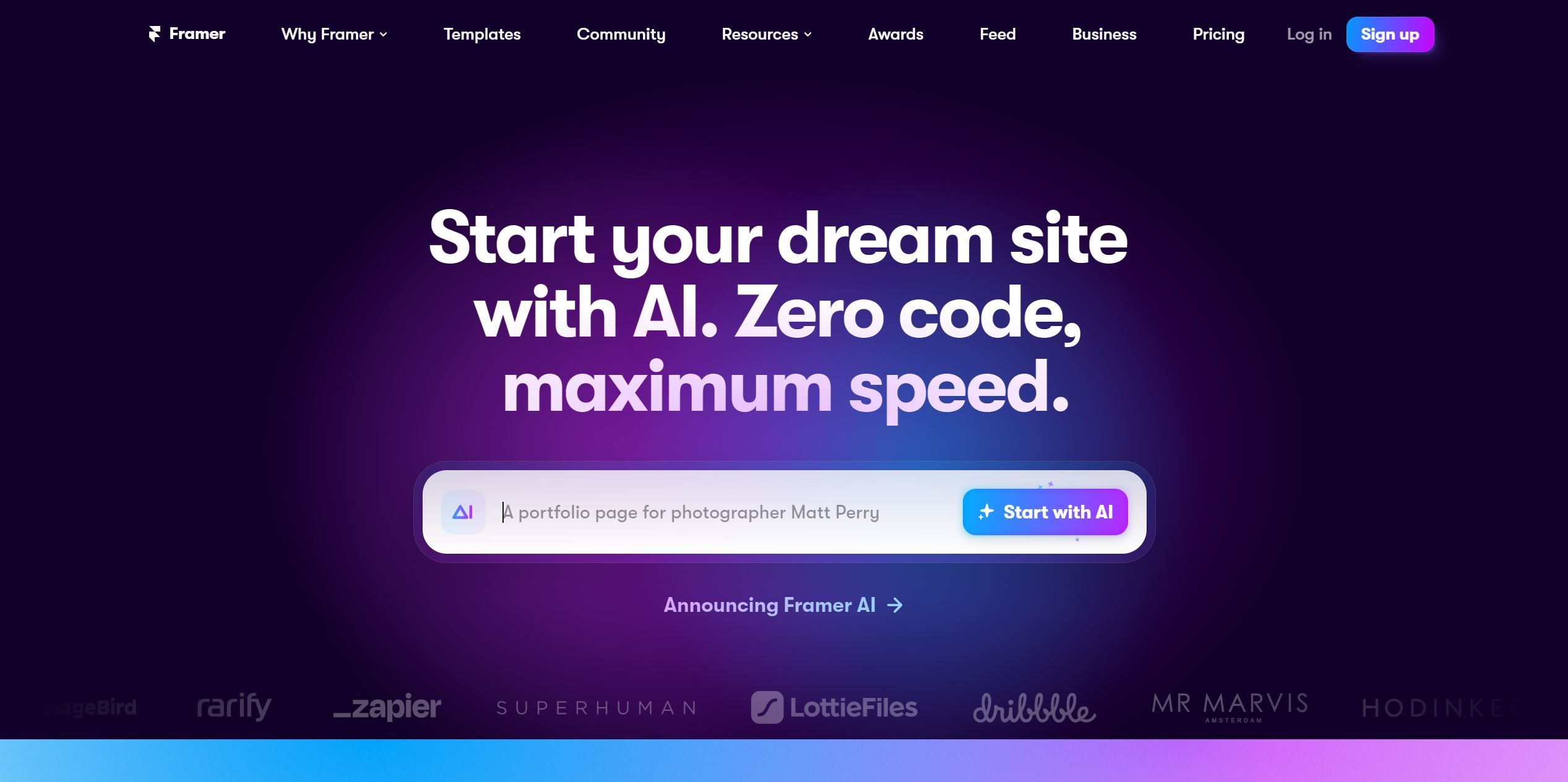  Generate and publish your site with AI in