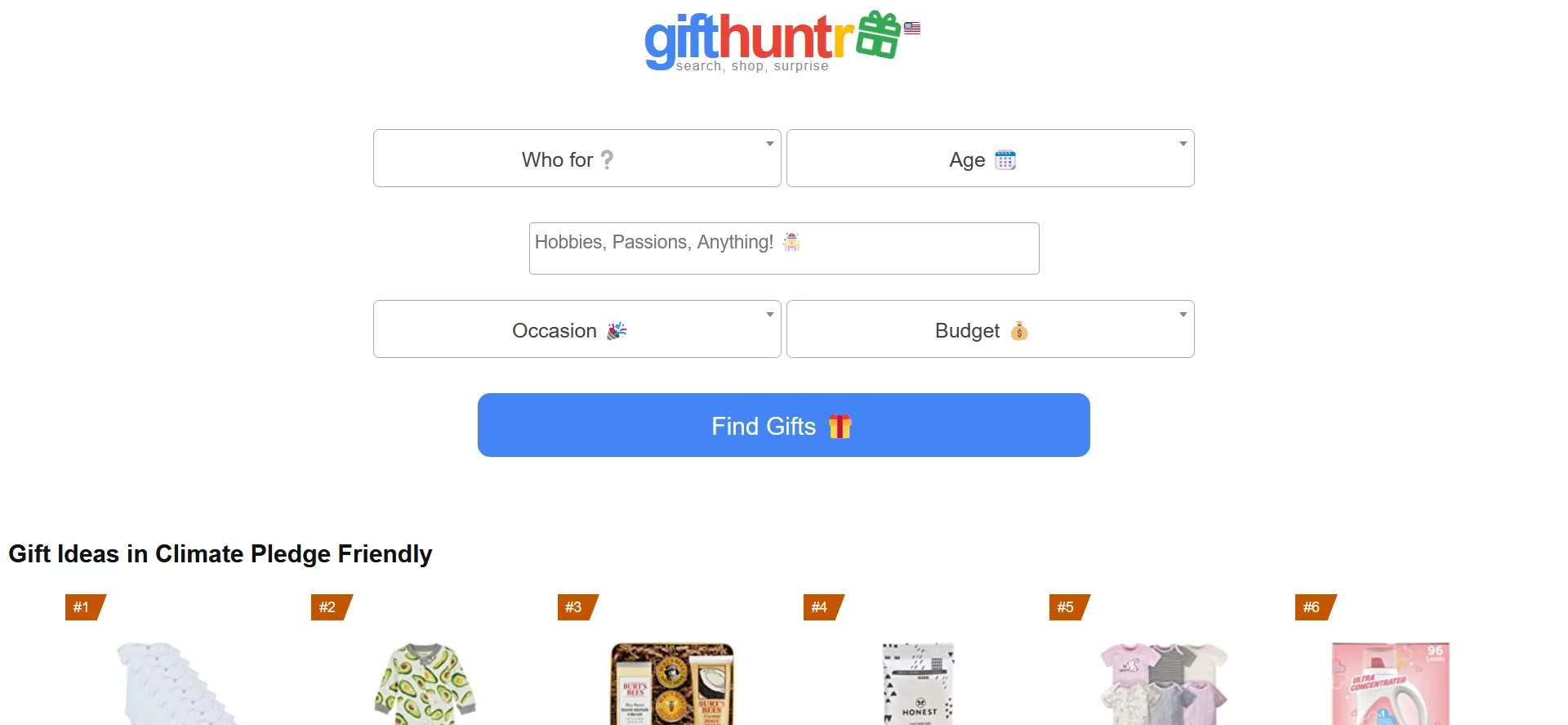  GIft Giver powered by AI