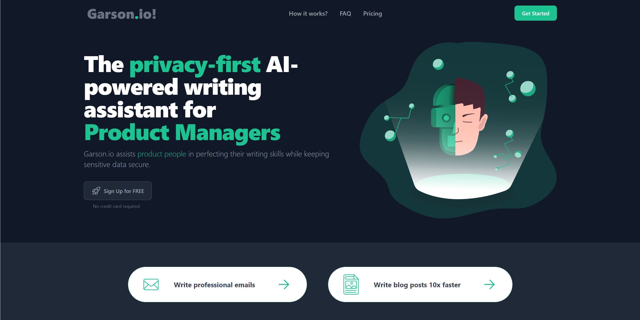  The privacy-first AI-powered writing assistant