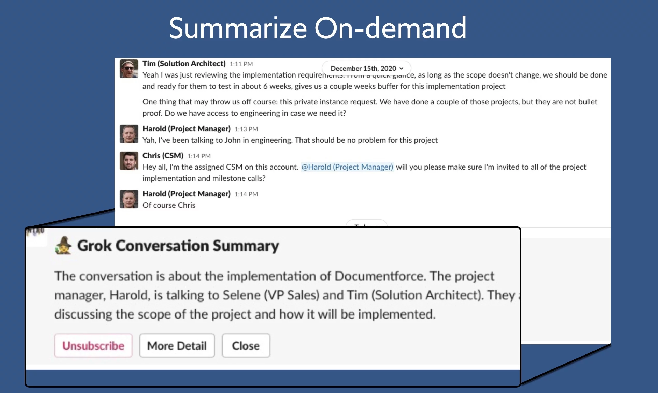  GPT-3 powered summaries in Slack