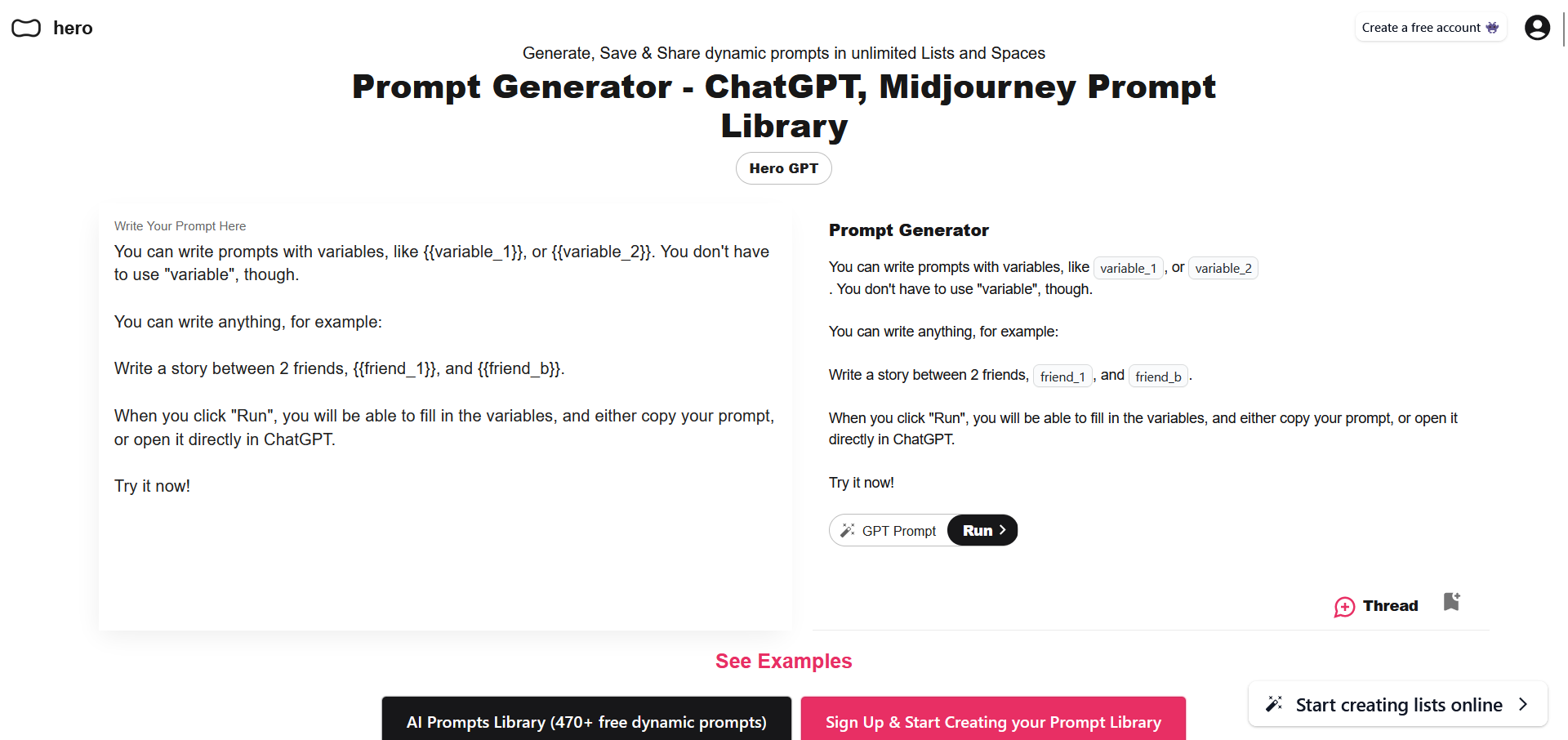  Generate, Save & Share dynamic ChatGPT,