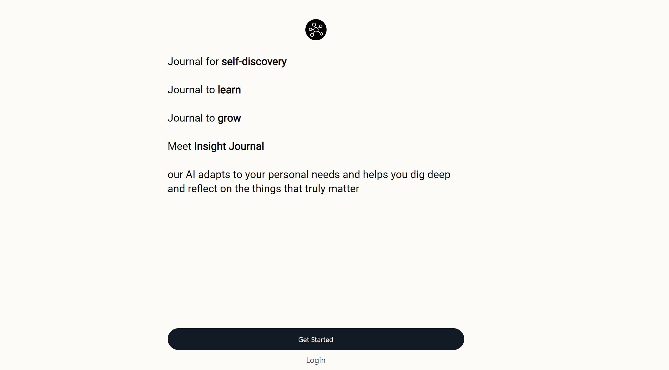  AI-powered journal for tracking, analyzing, and