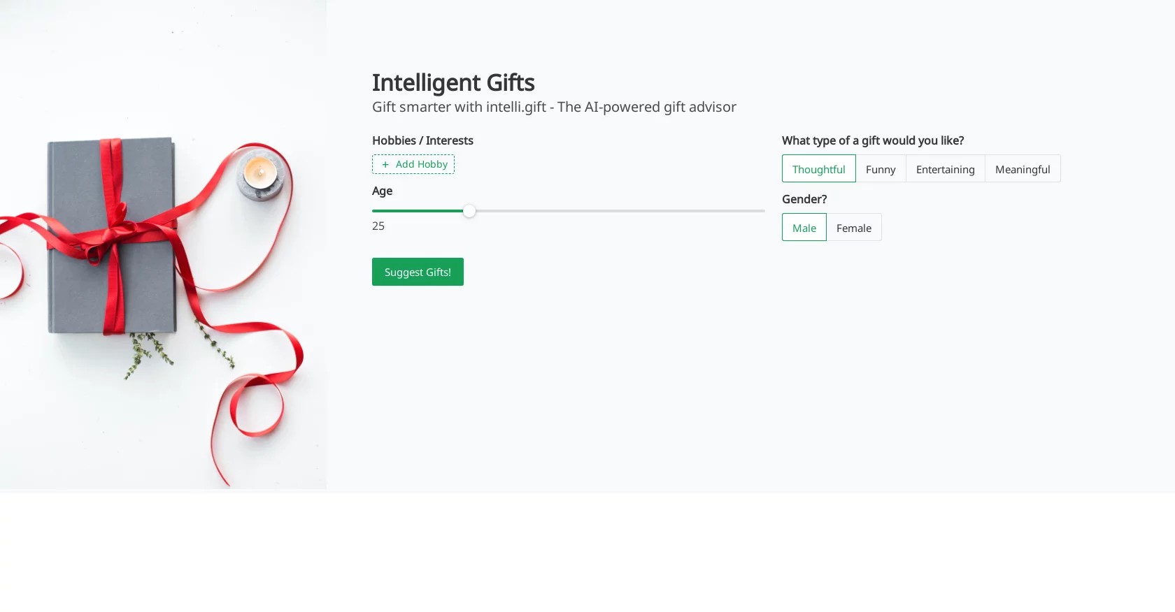  Gift smarter with intelli.gift - The AI-powered