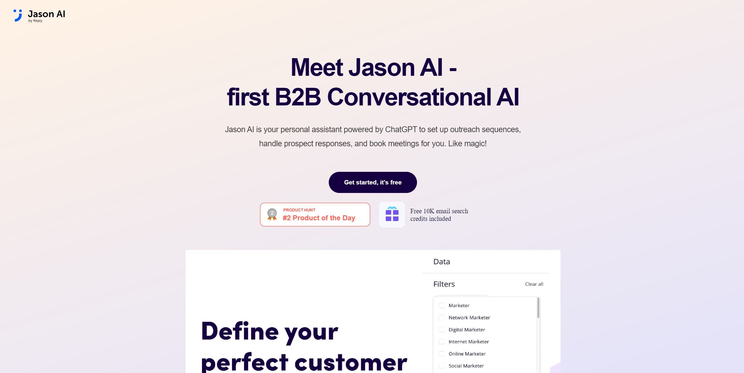  First B2B Conversational AI