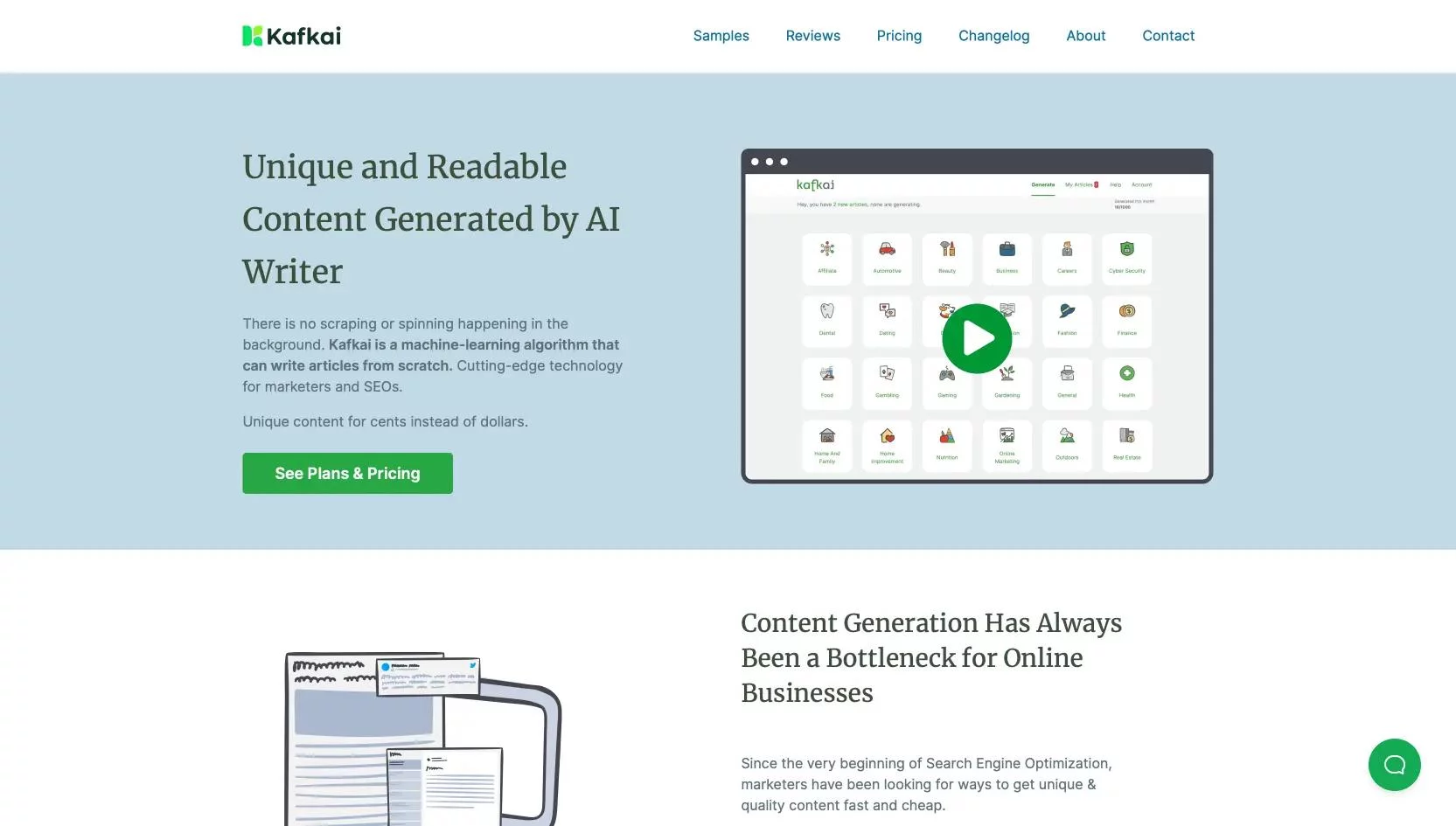  ML-generated articles for marketers & SEOs.