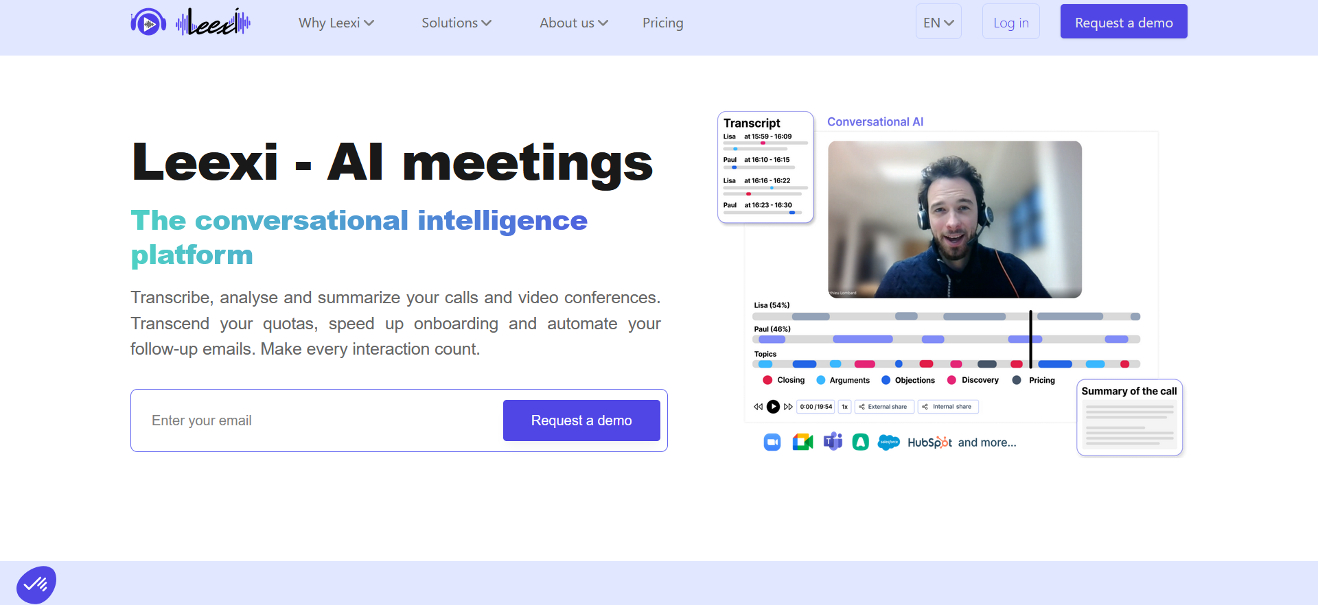  conversational intelligence solution platform 