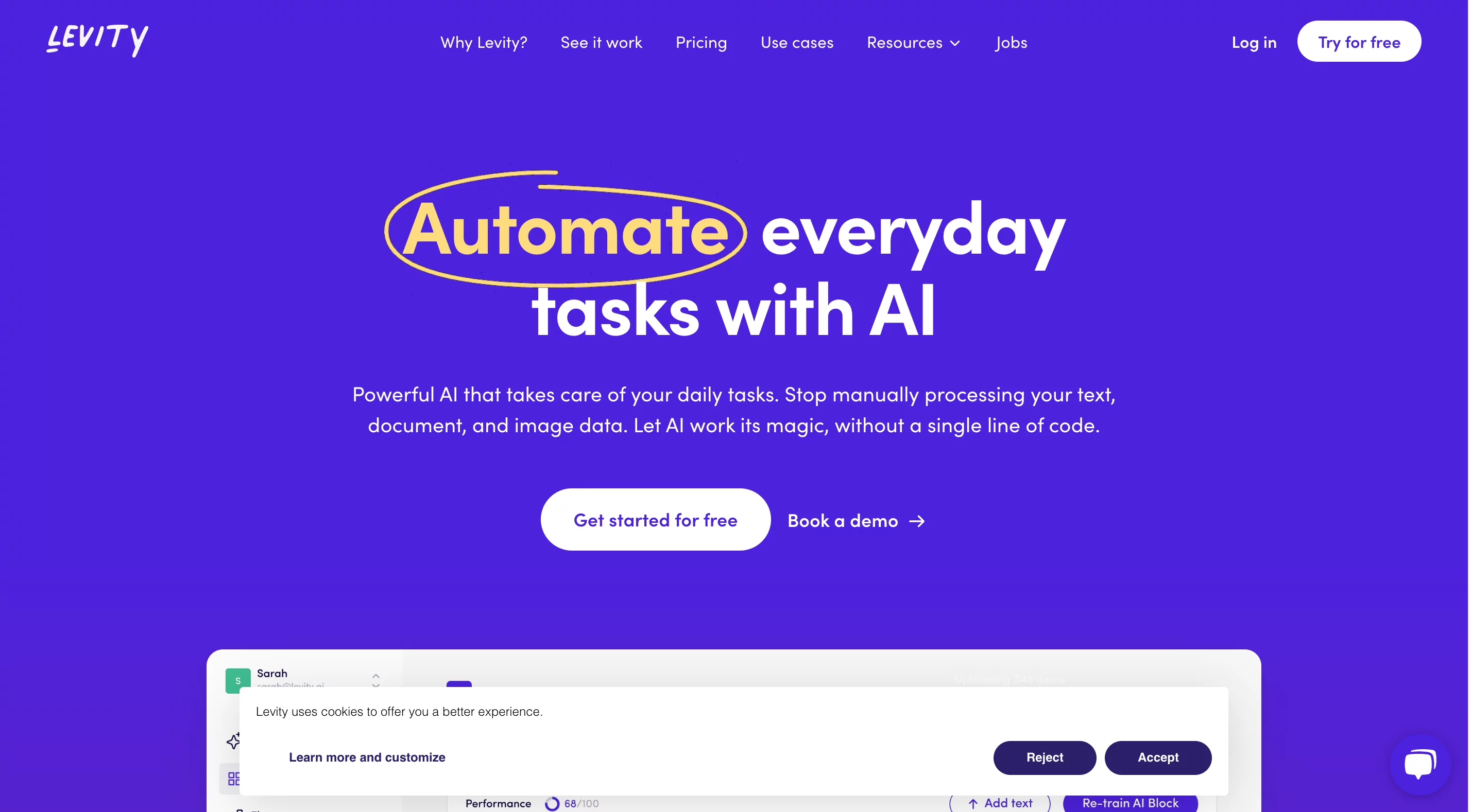  Powerful AI that takes care of your daily tasks.