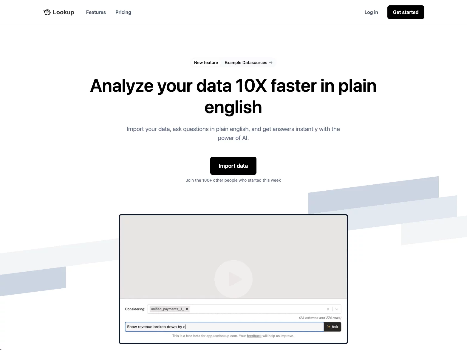  AI-powered analytics platform to get from data to