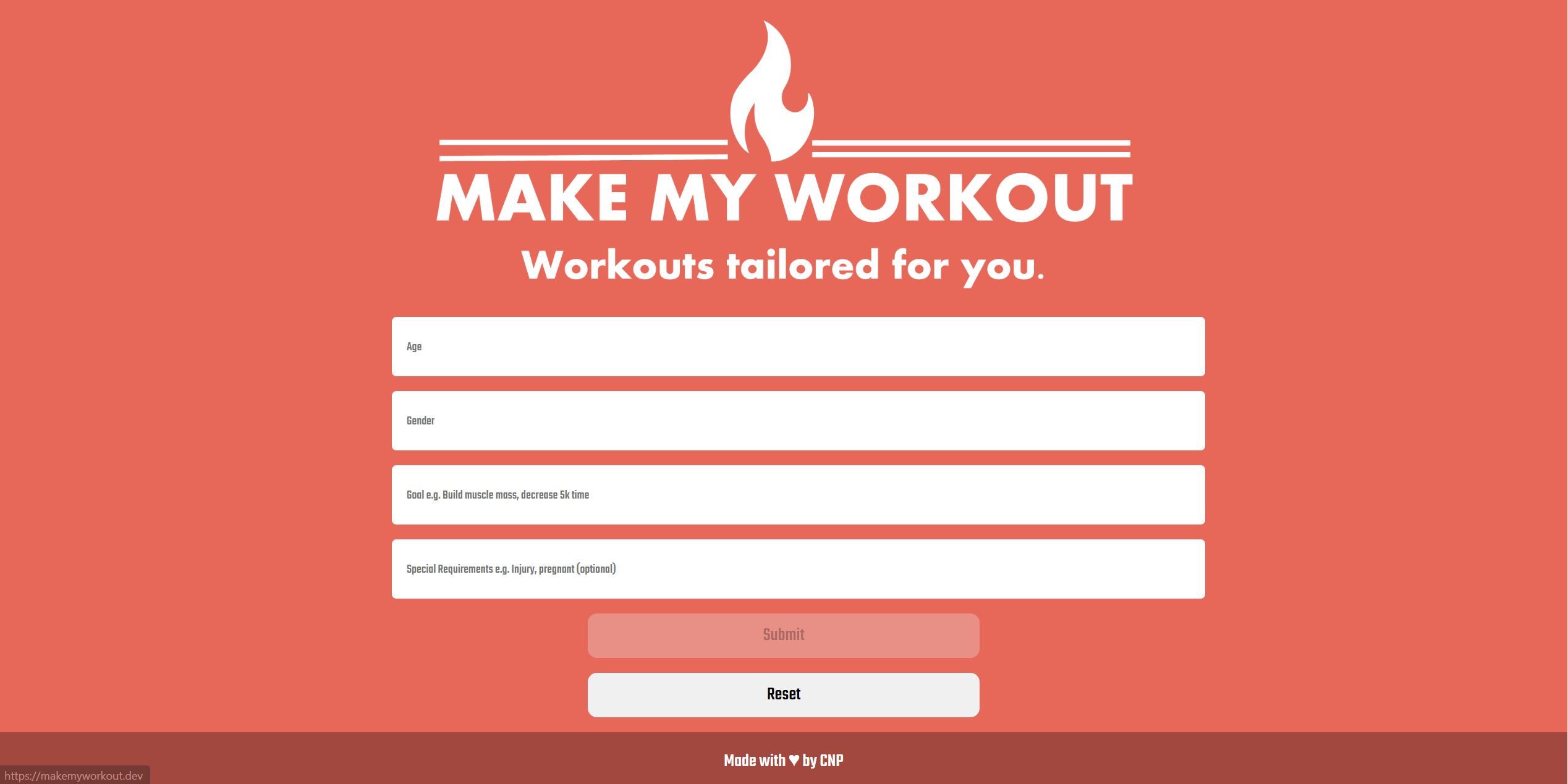  Personalized fitness planning with