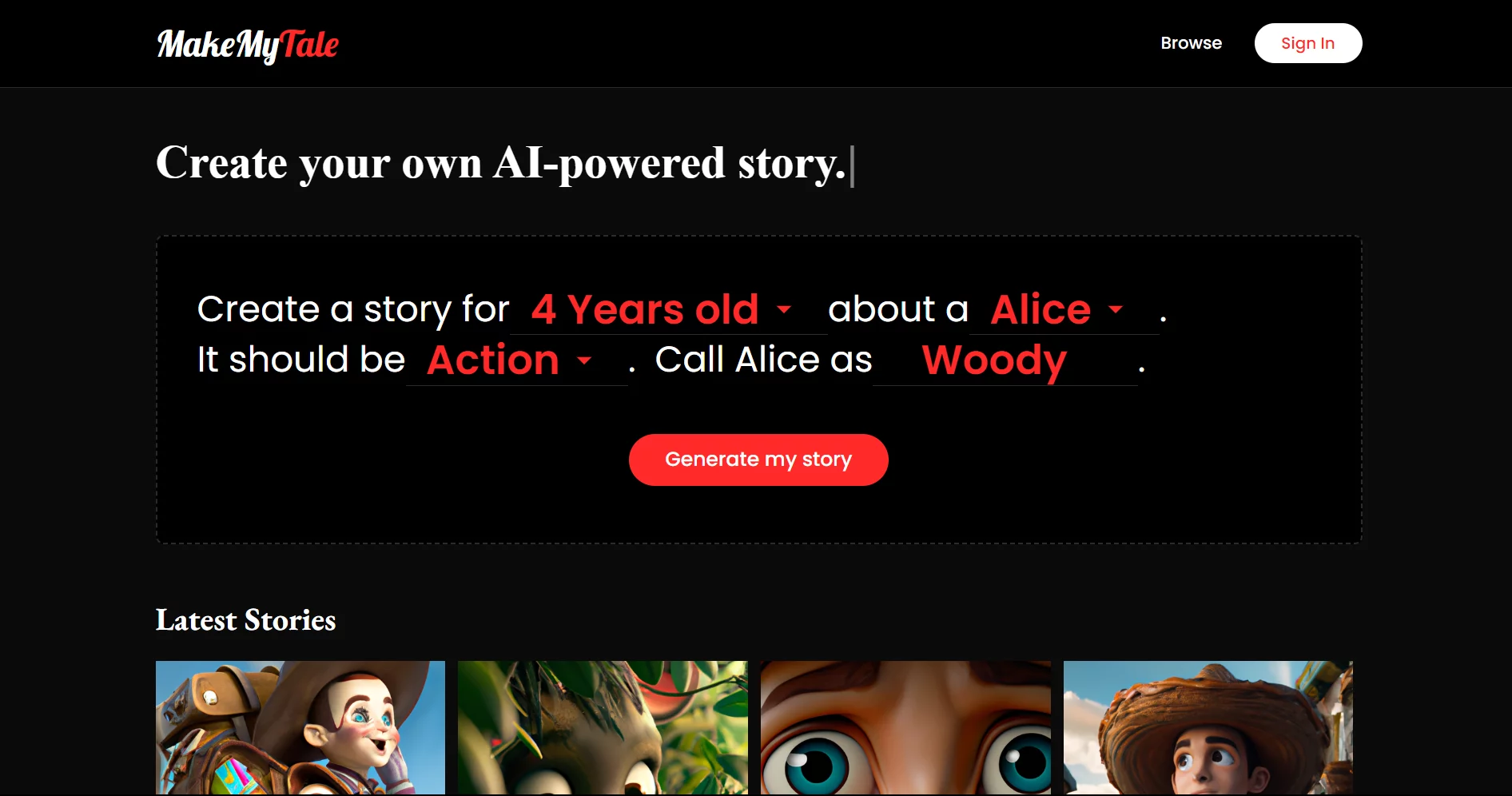  A Revolutionary Platform for AI-Powered Story