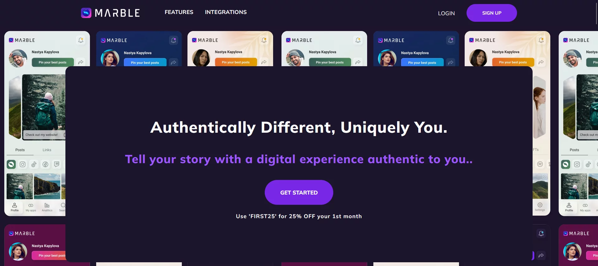  One Link. Every platform. Authentically you.