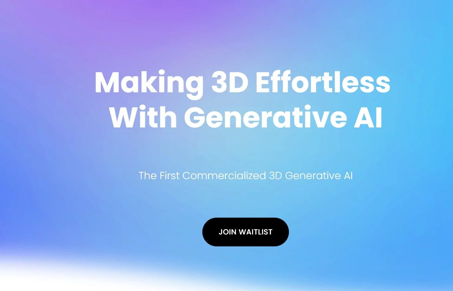  Create 3D with AI: Generate, Edit, Deploy - no