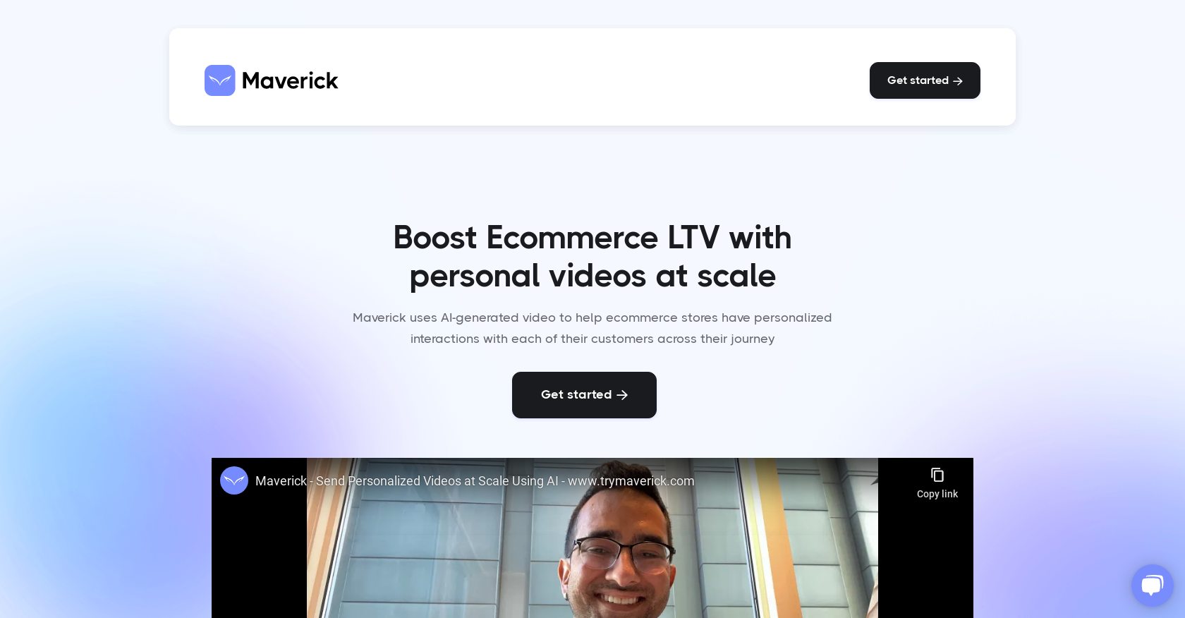  Send customers personalized videos at scale.  