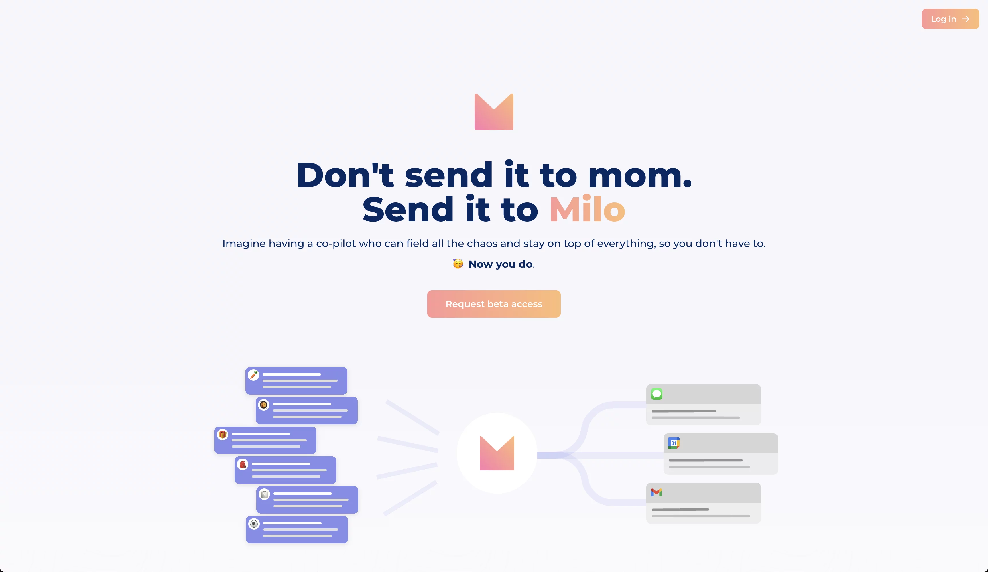  An AI assistant that helps parents organize the