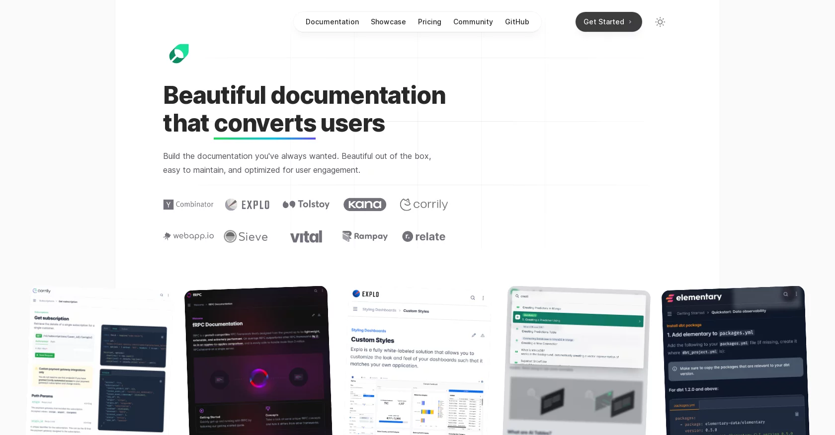  Build beautiful, easy-to-maintain docs optimized