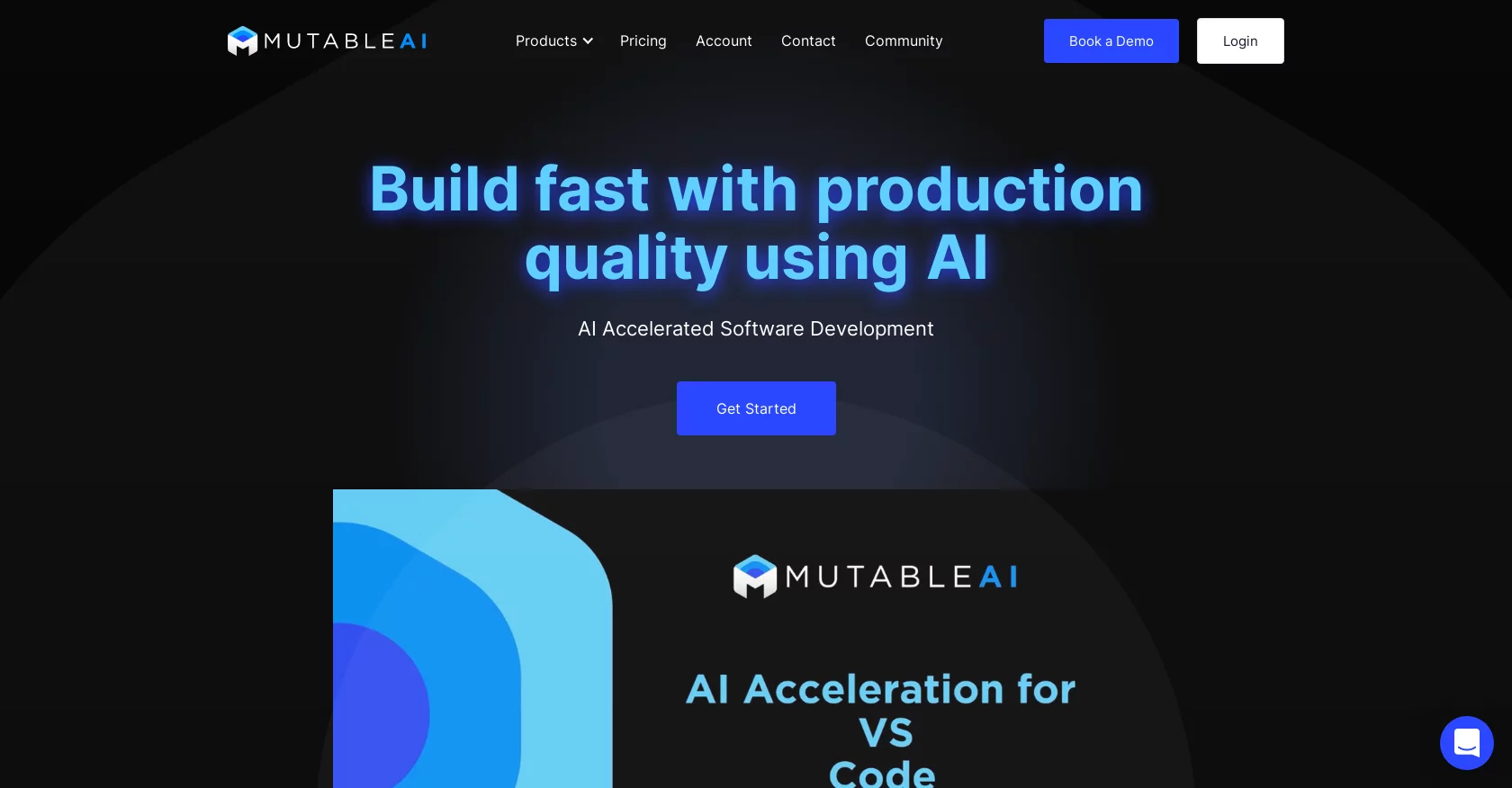  Build fast with AI for production-level quality.