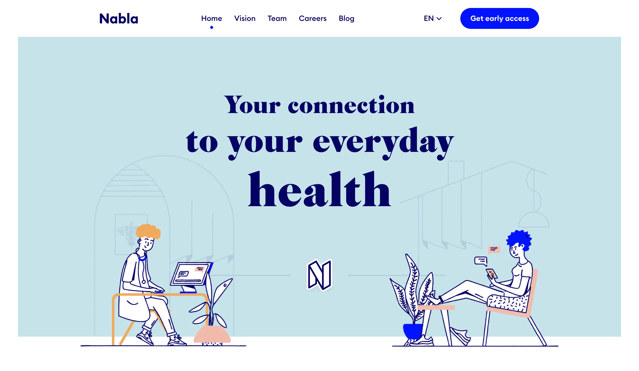  Nabla is a powerful care platform that leverages