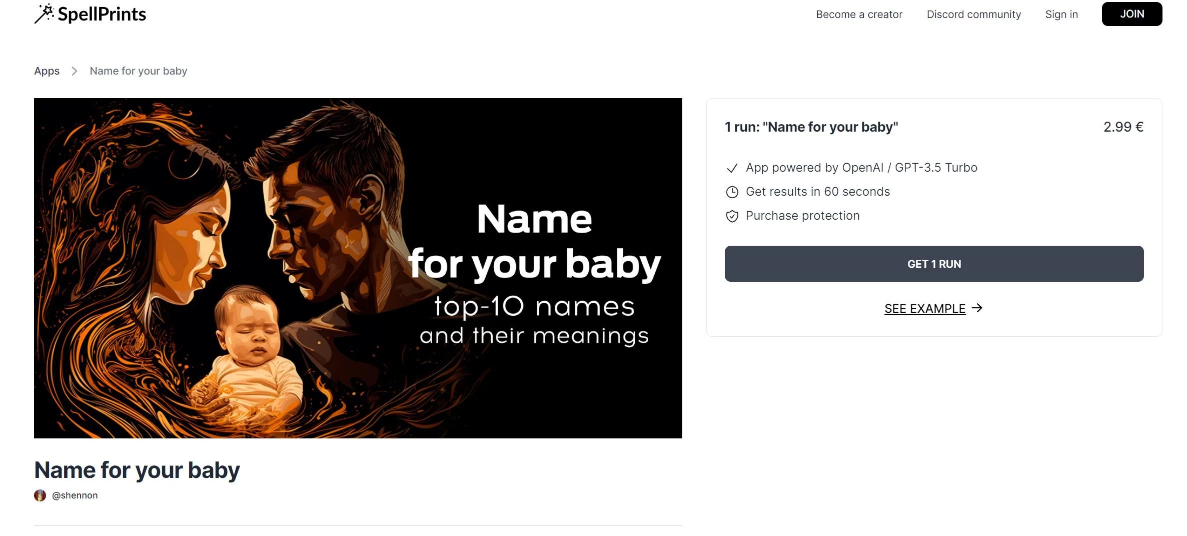  Choose the perfect baby name with Name for your