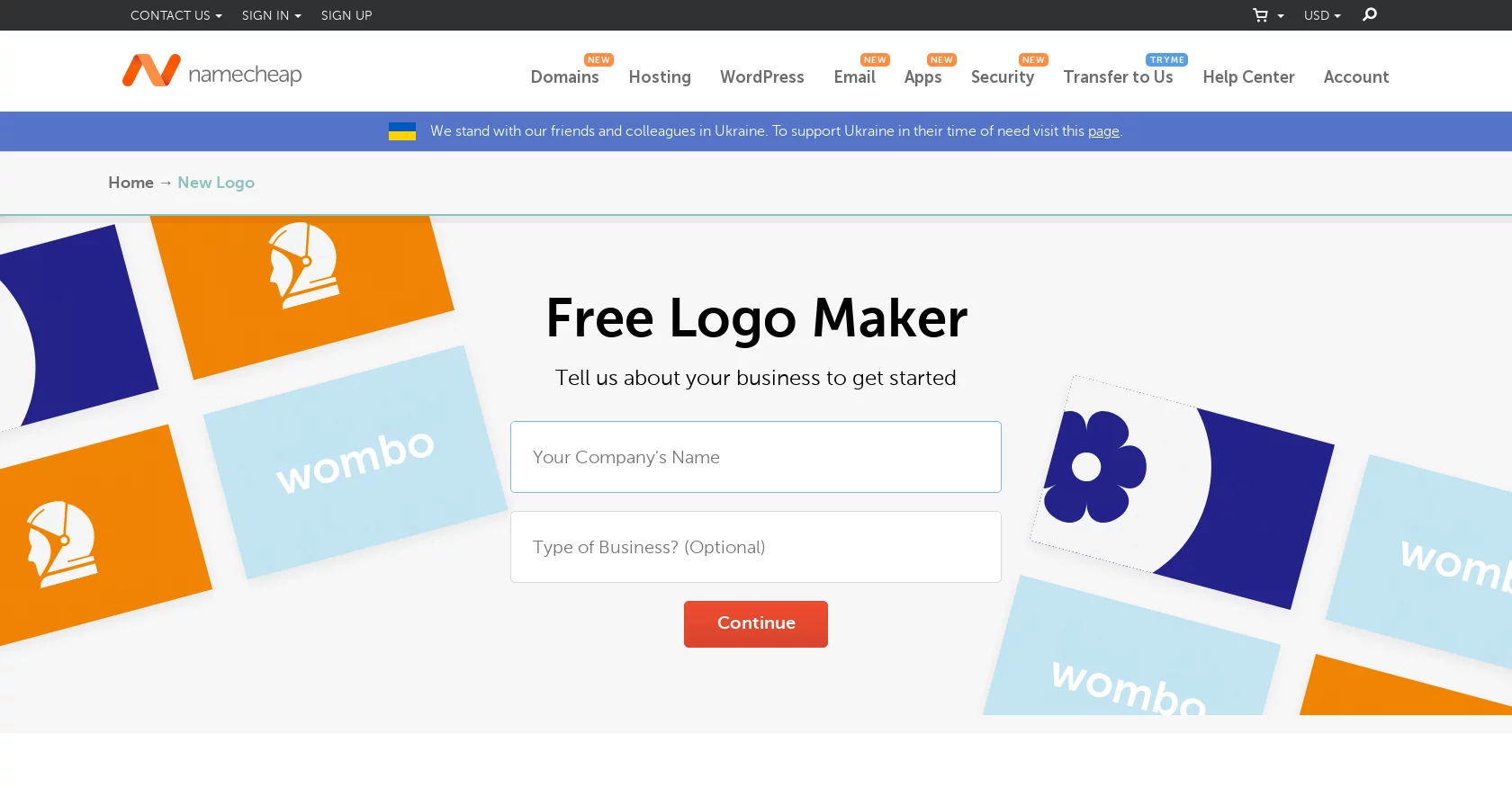  Answer questions, get free logos to download