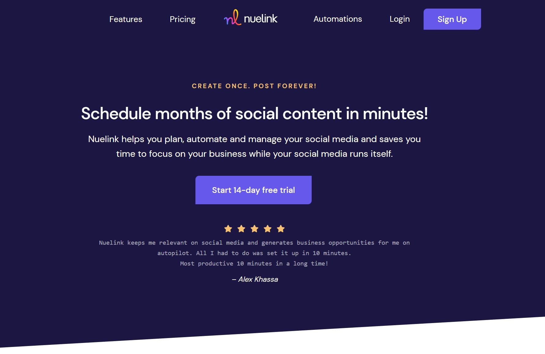  Social media scheduling with automation super